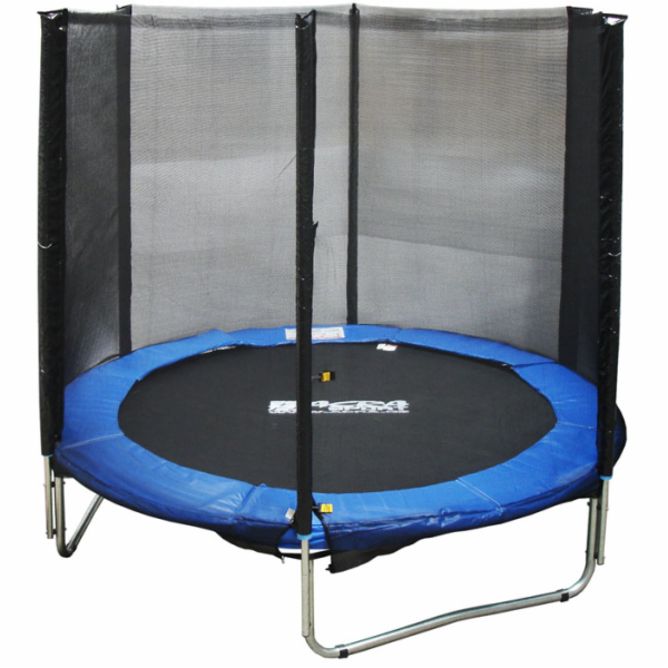 Trampolína s ochrannou sítí 244 cm, vekovní trampolína 