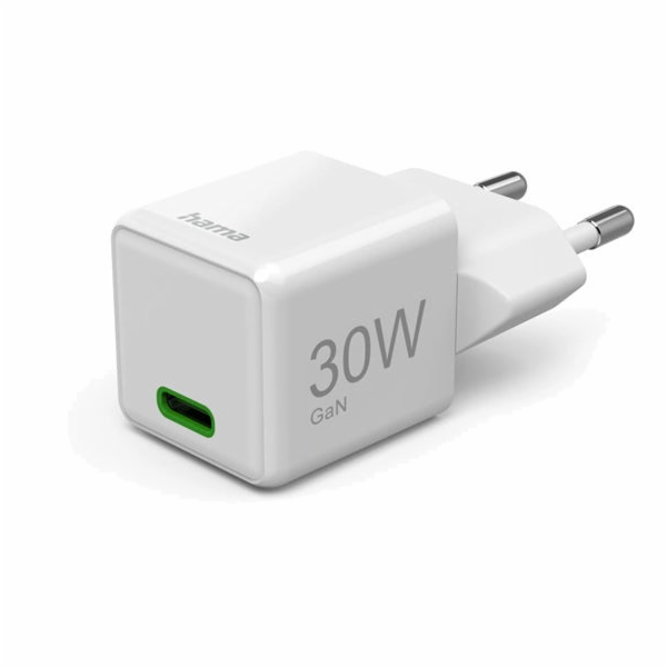 HAMA Super-mini, Rýchlonabíjačka, USB-C PD/QC 30W