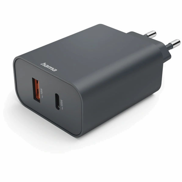 Hama 86444 USB nabíječka USB-C + USB-A