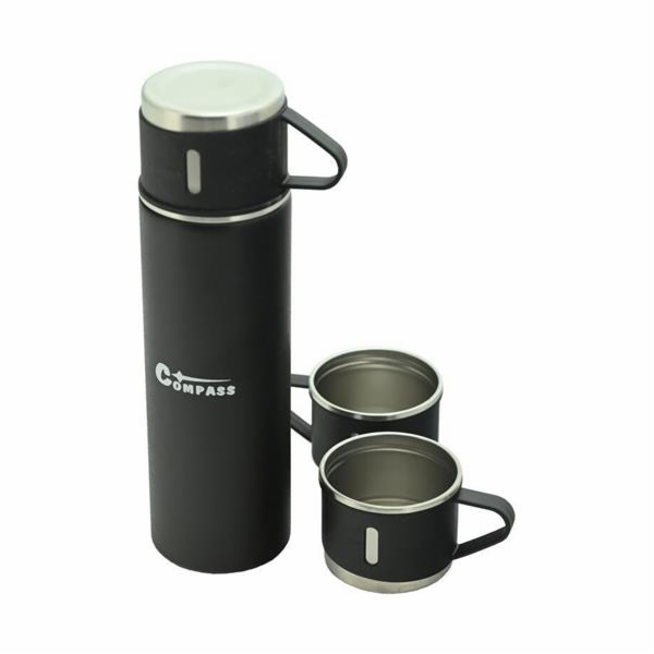 Termoska Compass TRIP 500 ml + šálky