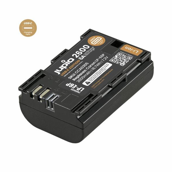 Baterie Jupio LP-E6P *ULTRA C*  2600mAh (6A continuous di...