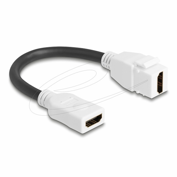 Delock Keystone modul Kabel HDMI samice na samici 8K 60 H...