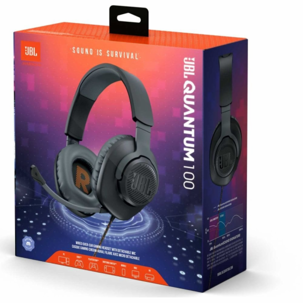 JBL&nbsp;QUANTUM100BLK&nbsp;-&nbsp;drátová&nbsp;sluchátka
