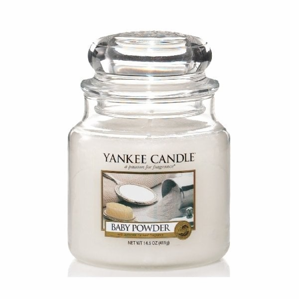 Yankee Candle Baby Powder vonná svíčka 411 g