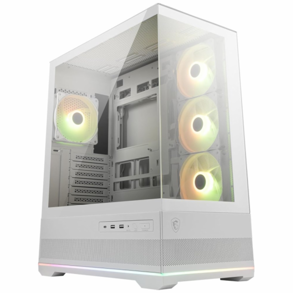 MSI MAG PANO 110R PZ WHITE počítačová skříň Midi Tower Bílá