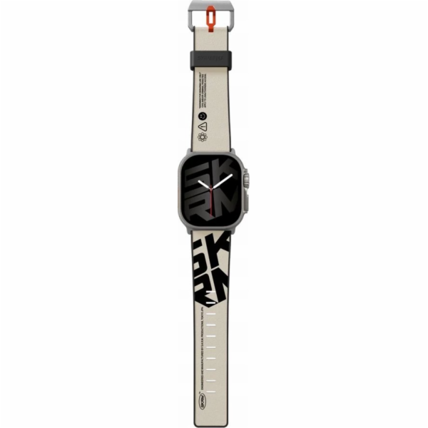SKINARMA Spunk řemínek pro Apple Watch 49/45/44/42 mm, Ivory