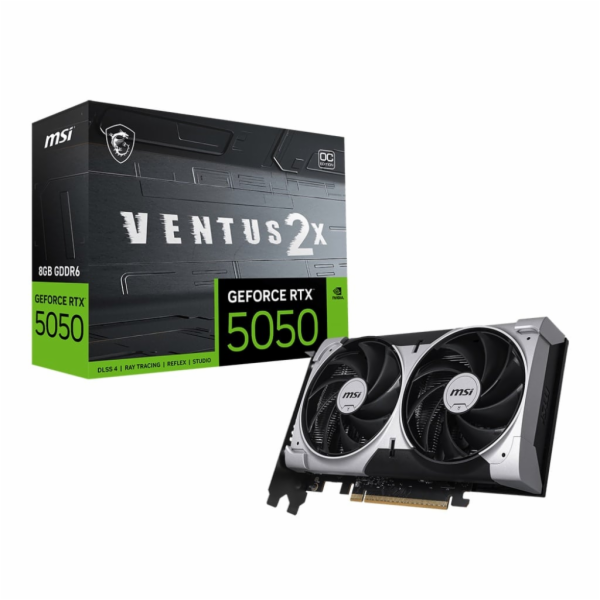 MSI VGA NVIDIA GeForce RTX 5050 8G VENTUS 2X OC, RTX 5050...