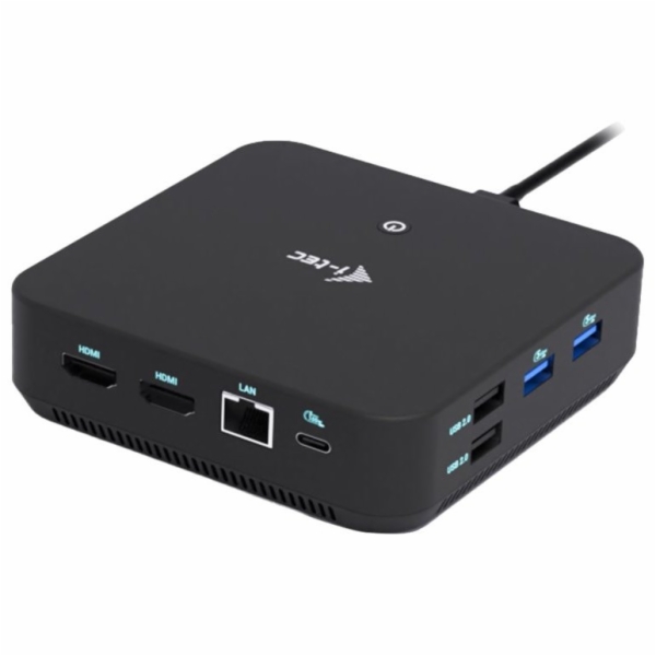 i-tec USB-C DP Dual HDMI Docking Station, Power Delivery ...