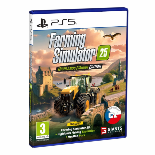 PS5 hra Farming Simulator 25: Highlands Fishing Edition