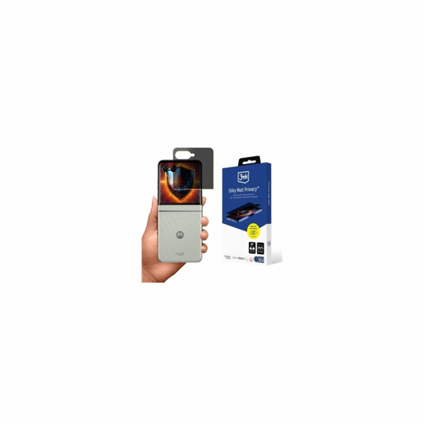 3mk ochranná folie Silky Matt Privacy pro Motorola Razr 60