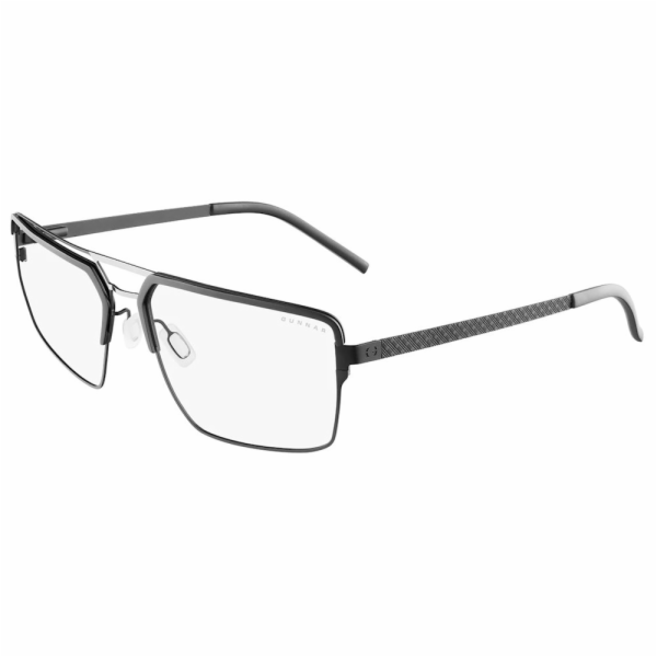 GUNNAR kancelářske/herní brýle  PINNACLES ONYX-SILVER čir...