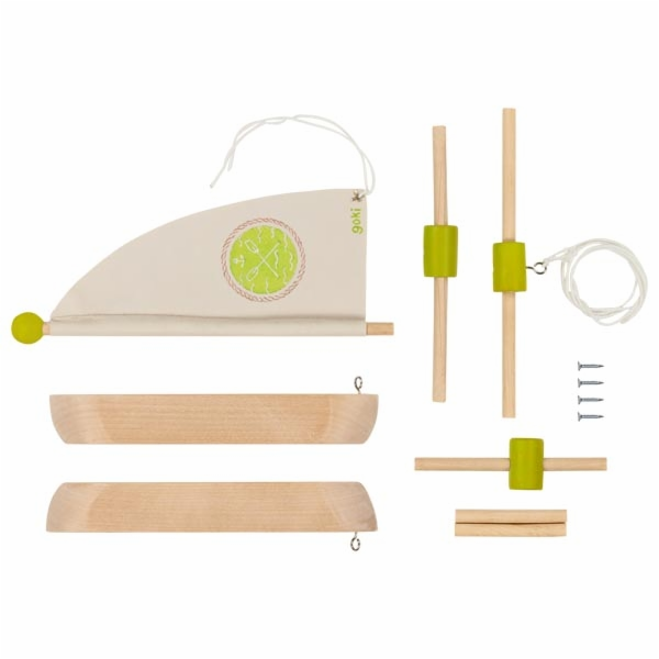 Goki Dřevěná skládačka Katamarán