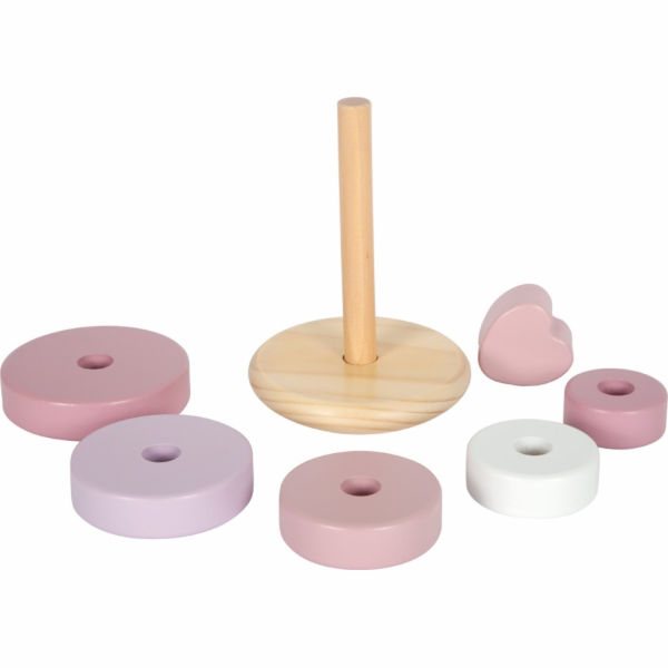 small foot Nasazování na tyč Věž růžová