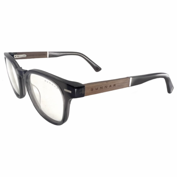 GUNNAR kancelářske/herní brýle  TIOGA GRAY CRYSTAL/WALNUT...