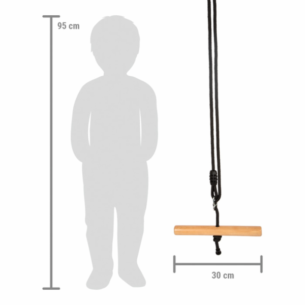 small foot Trapézová houpačka Black Line