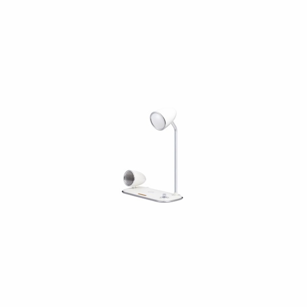 WG - Led lampička s bezdrátovým nabíjením a bluetooth spe...