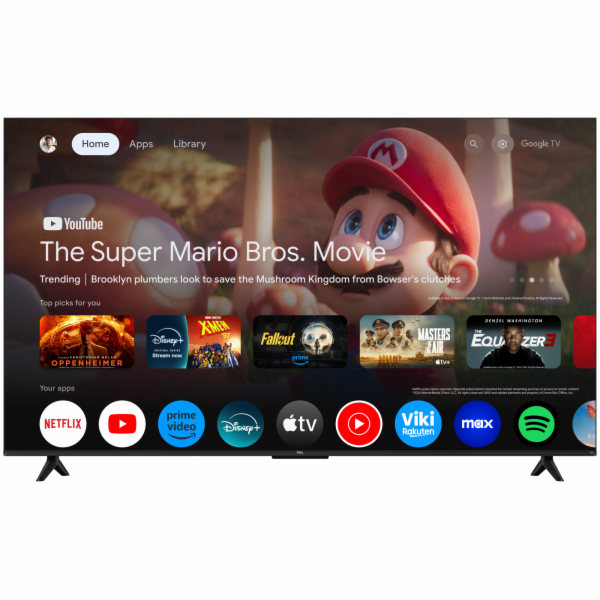 TCL 65T69C SMART TV 65" QLED/4K UHD/Direct LED/3xHDMI/USB...