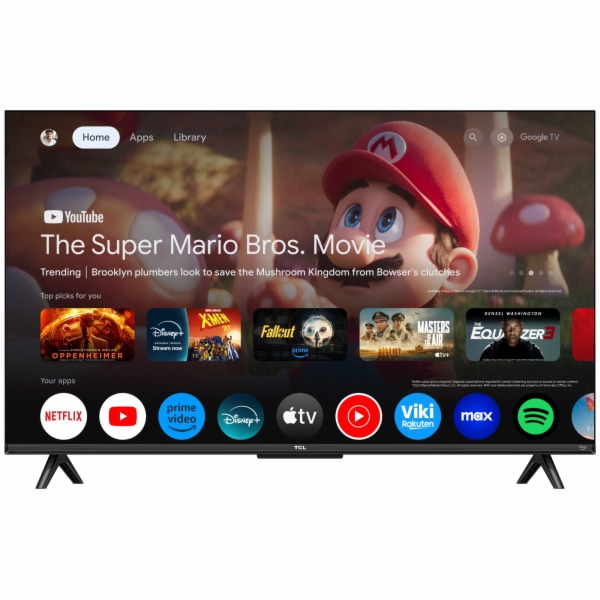 TCL 43T69C SMART TV 43" QLED/4K UHD/Direct LED/3xHDMI/USB...