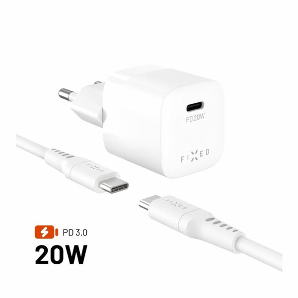 FIXED Mini USB-C 20W FIXC20M2-CC-WH
