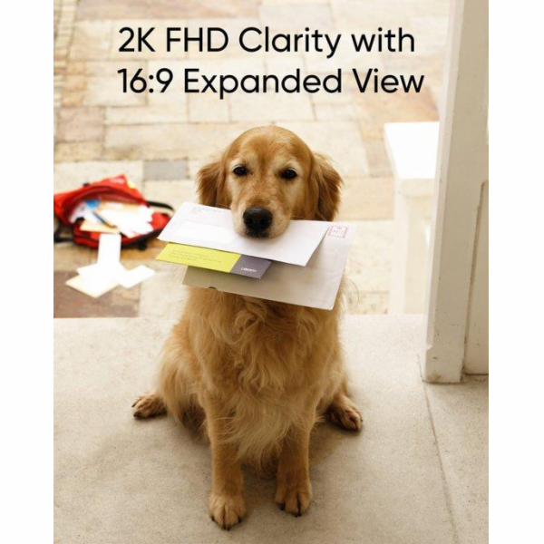 Domovní videotelefon Anker eufy C30, 2K černý