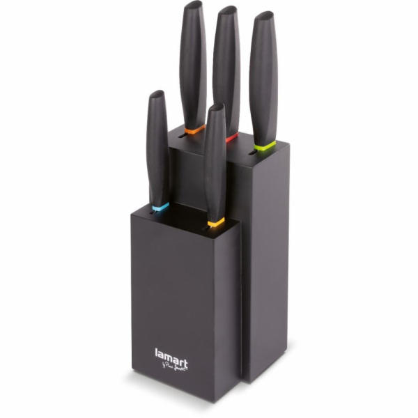 Lamart LT2158 set 5 nožů v bloku COLOR