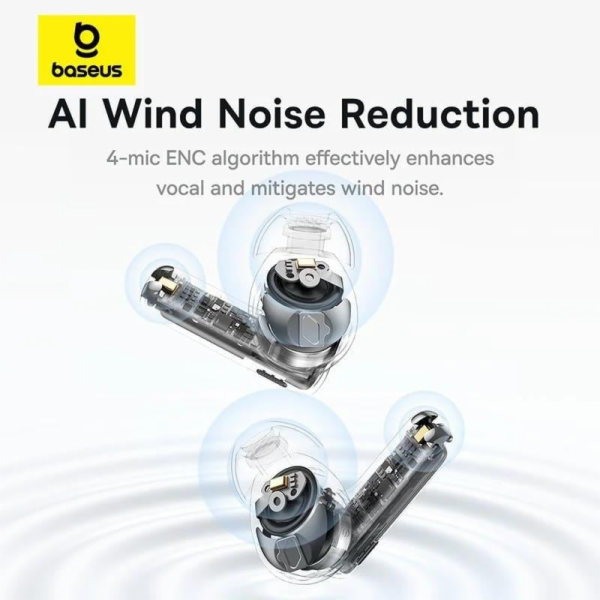 Bluetooth sluchátka Baseus Bowie M2s Pro bílá