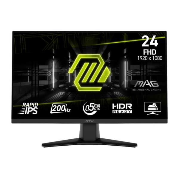 MSI MAG 242F gaming monitor 23,8" Rapid IPS/FHD/200Hz/0,5...