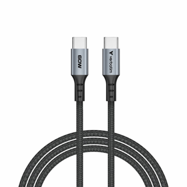 Verbatim USB-C->C kabel Sync & Charge 60W černý