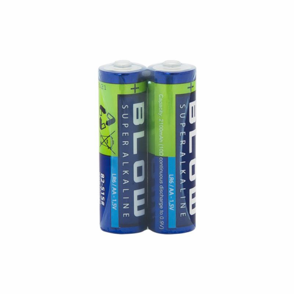 Baterie AA (LR6) alkalická BLOW Super Alkaline 2ks / shrink