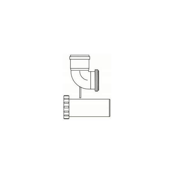 Almeva Starr Renovace Knee DN80 UV stabilní černá