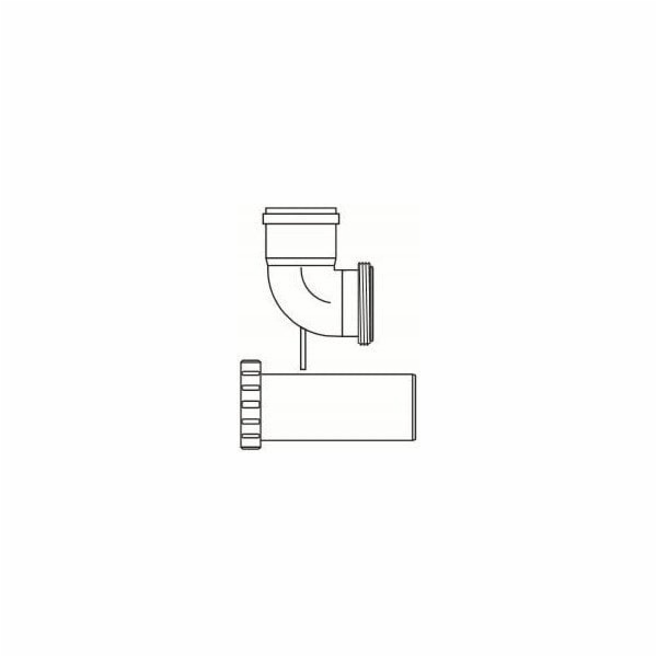 Almeva Starr Renovace Knee DN80 UV stabilní černá