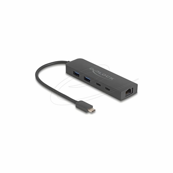 Delock - Rozbocovac - 1 x USB-C 3.2 Gen 2 + 1 x 100/1000/...