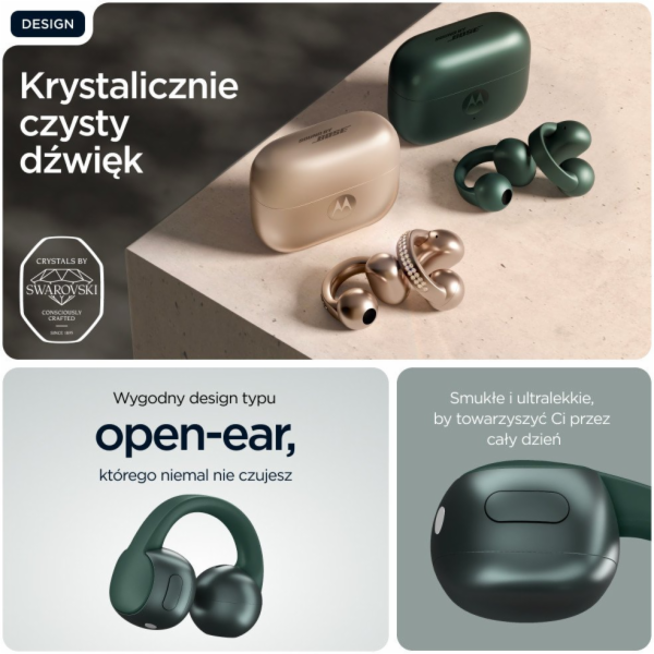 Motorola moto buds loop Sluchátka s mikrofonem Bezdrátový...
