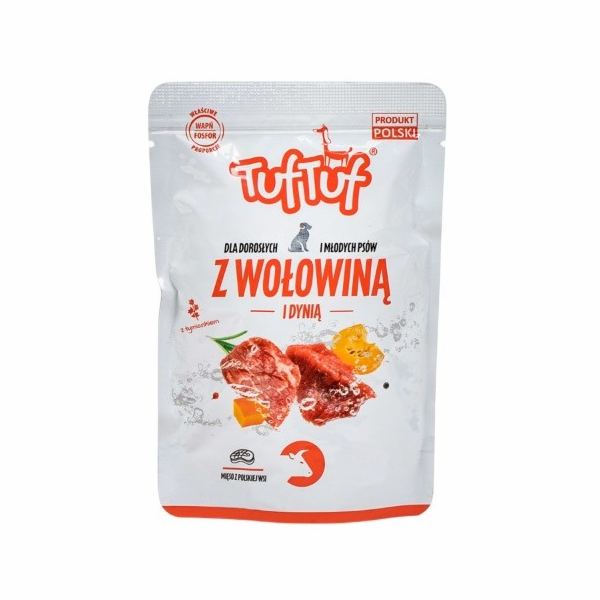 TUF TUF Beef with pumpkin - vlhké krmivo pro psy - 300g
