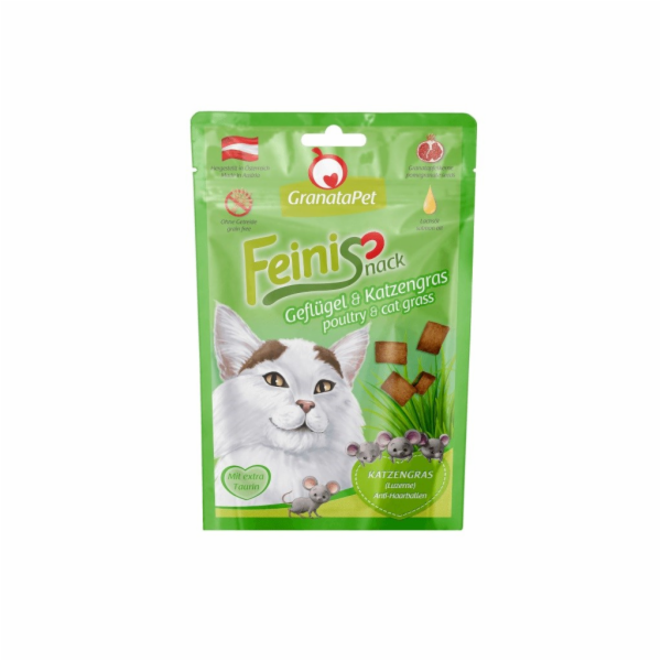 GRANATAPET FeiniSnack Poultry and cat grass - pamlsek pro...