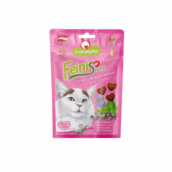 GRANATAPET FeiniSnack Duck and catnip - pamlsek pro kočky...