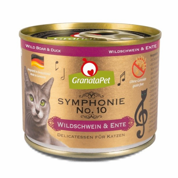 GRANATAPET Symphonie No.10 Wild boar and duck - mokré krm...