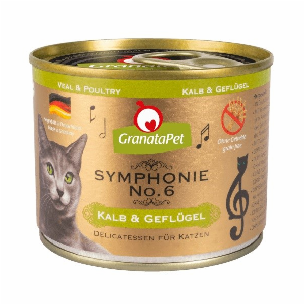 GRANATAPET Symphonie  No.6 Veal and poultry - mokré krmiv...