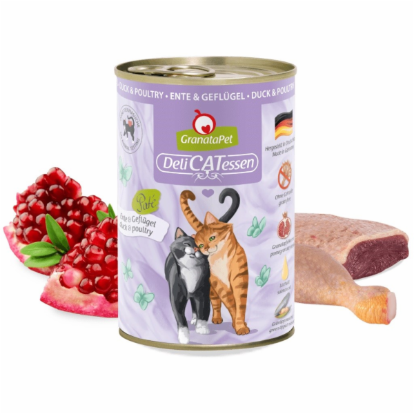 GRANATAPET DeliCATessen Duck and poultry - mokré krmivo p...
