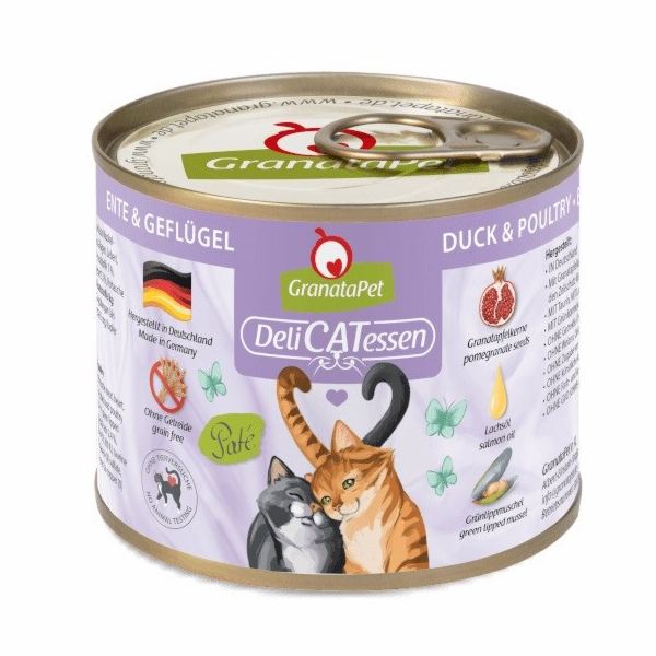 GRANATAPET DeliCATessen Duck and poultry - mokré krmivo p...
