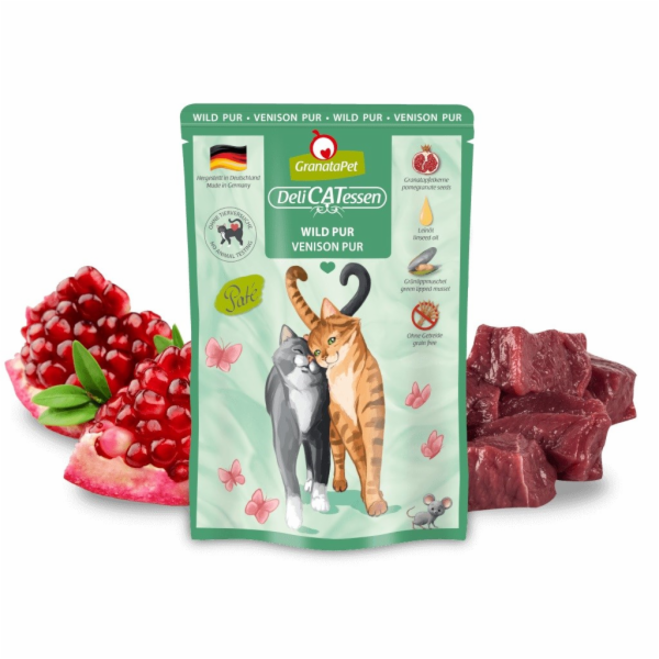 GRANATAPET DeliCATessen Venison - mokré krmivo pro kočky ...