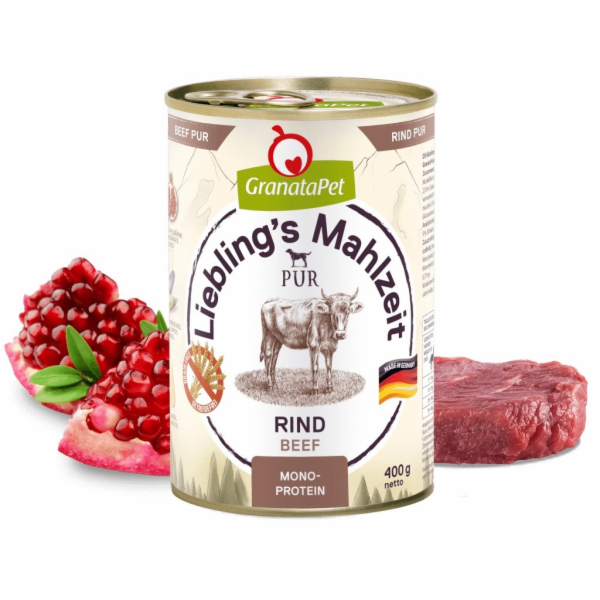 GRANATAPET Liebling s Mahlzeit Beef - vlhké krmivo pro ps...