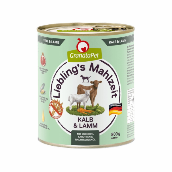 GRANATAPET Liebling s Mahlzeit Veal and lamb - vlhké krmi...