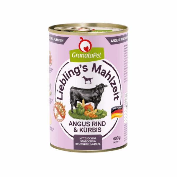 GRANATAPET Liebling s Mahlzeit Angus beef & pumpkin - vlh...