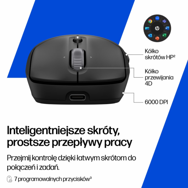 700 Capacitor Wireless Mouse - bezdrátová myš s kapacitát...