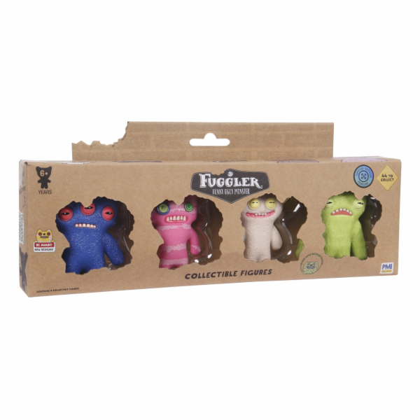 FUGGLER LIMITED EDITION 1.5 COLLECTIBLE FIGURES - 4 PACK ...