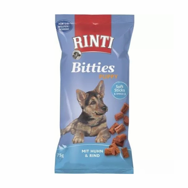 RINTI Bitties Puppy Chicken with beef - pamlsek pro psa -...