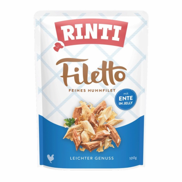 RINTI Filetto Chicken fillet with duck - vlhké krmivo pro...