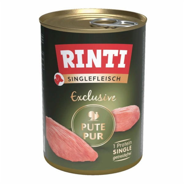 RINTI Singlefleisch Exclusive Turkey - vlhké krmivo pro p...