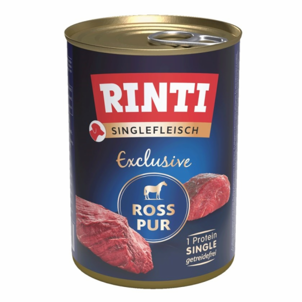 RINTI Singlefleisch Exclusive Horse - vlhké krmivo pro ps...